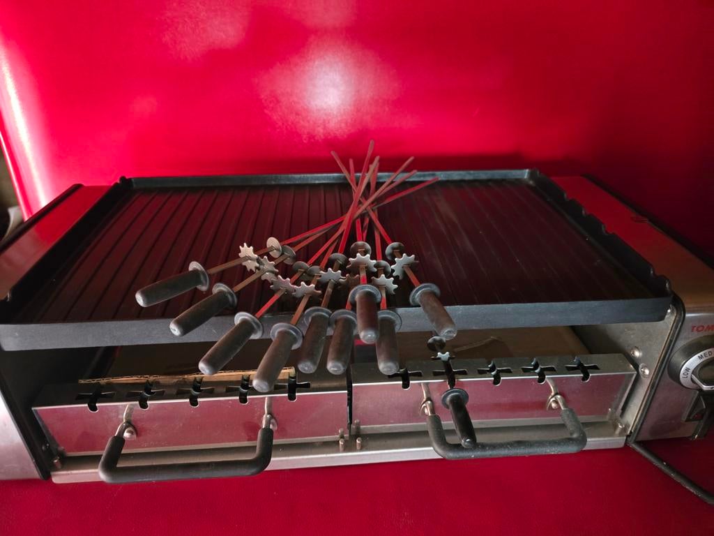 bakplaat met sate pinnen, Ophalen, Overige typen