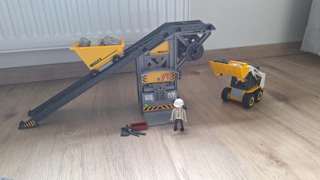 Playmobil 4041 Maxx7 Bouwplaats met transportband, Kinderen en Baby's, Ophalen of Verzenden