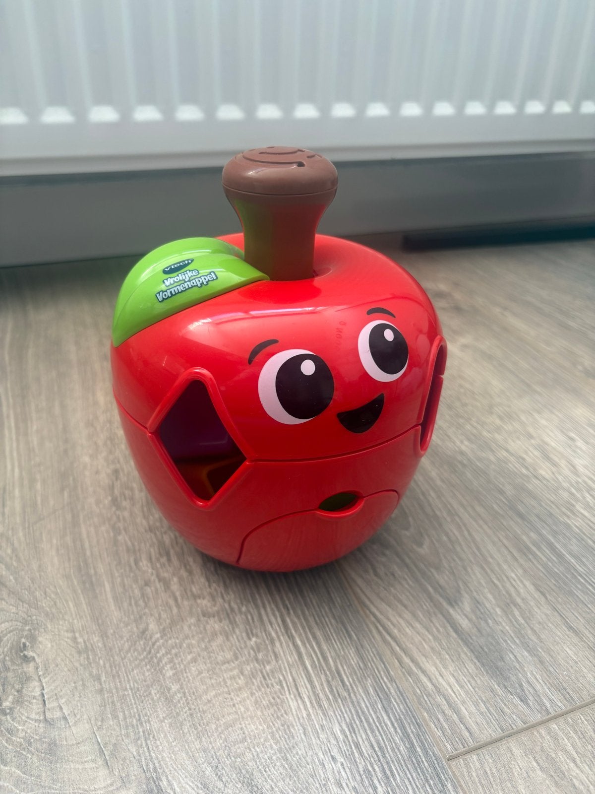 VTech Vrolijke Vormenappel - Educatief Speelgoed, Ophalen, Zo goed als nieuw, Overige typen, Met licht