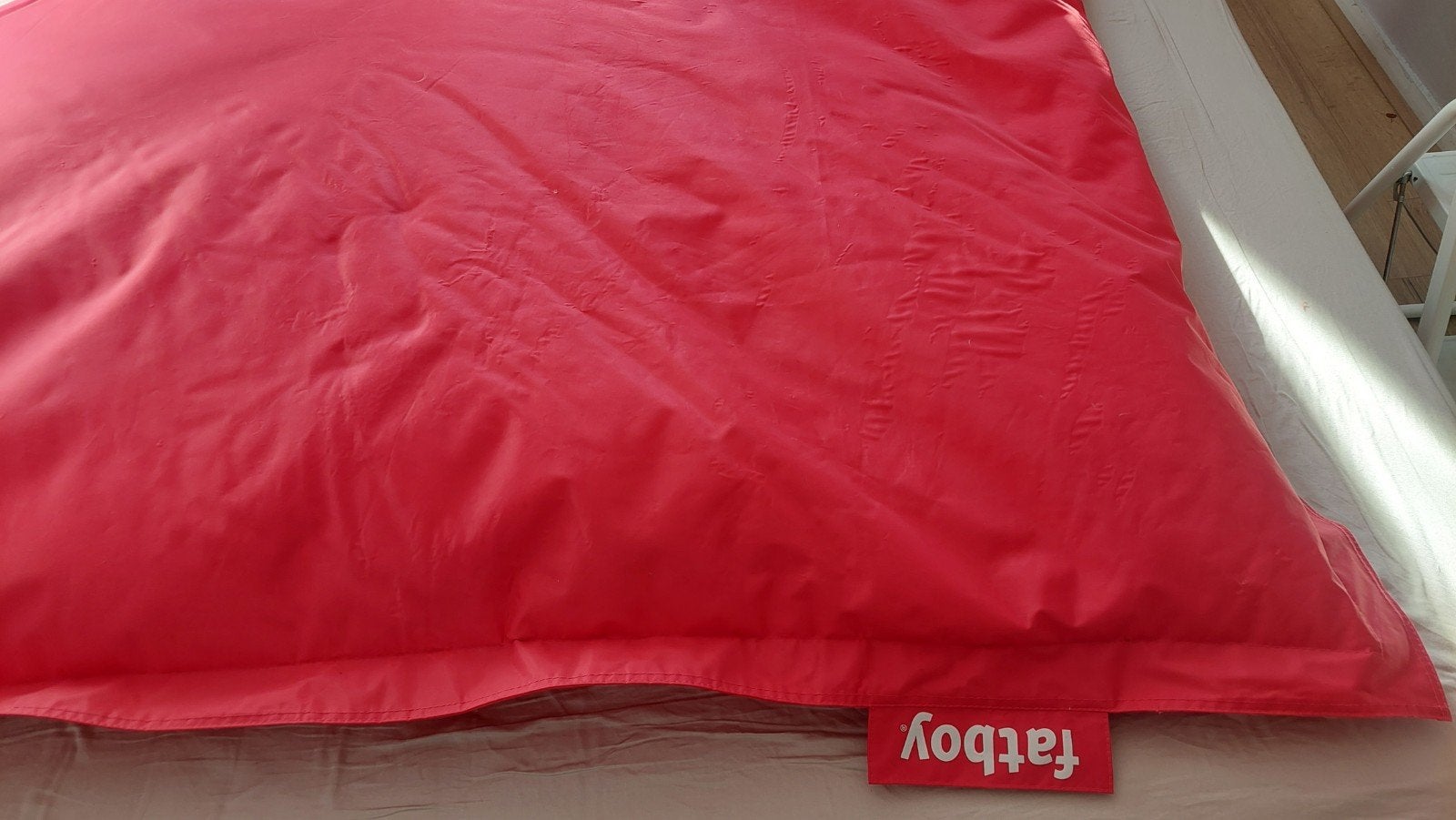 Fatboy zitzak rood - Comfortabel en stijlvol, Ophalen, Gebruikt, Rood
