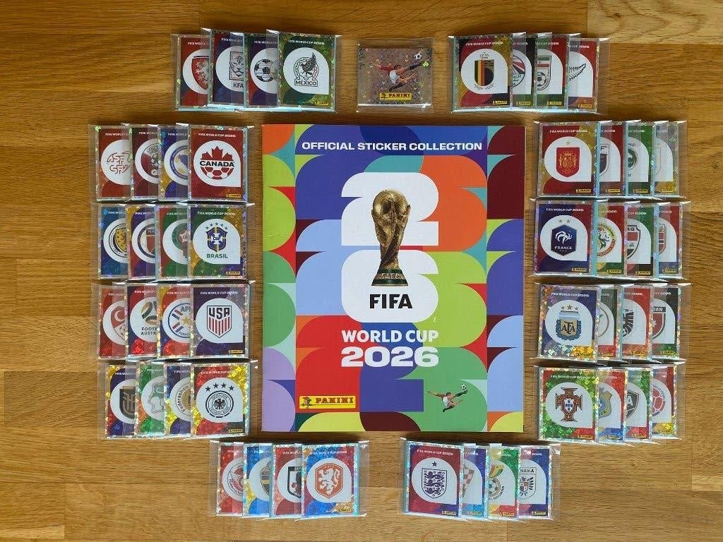Panini WK2026 complete set + album, Ophalen of Verzenden, Nieuw, Buitenlandse clubs, Poster, Plaatje of Sticker