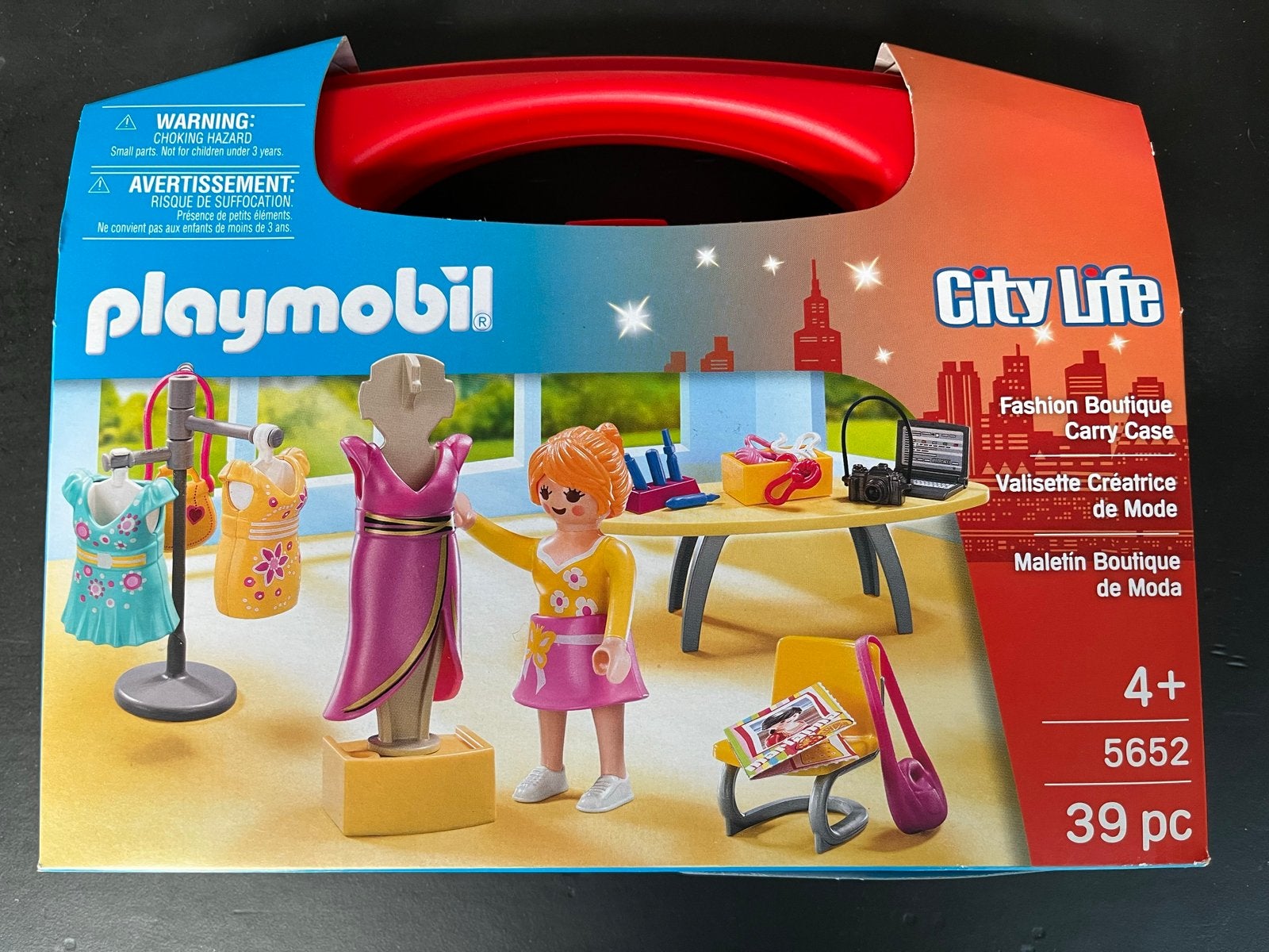 Playmobil City Life 5652 Fashion Boutique Carry Case 5652, Complete set, Overige typen, Nieuw, Ophalen of Verzenden