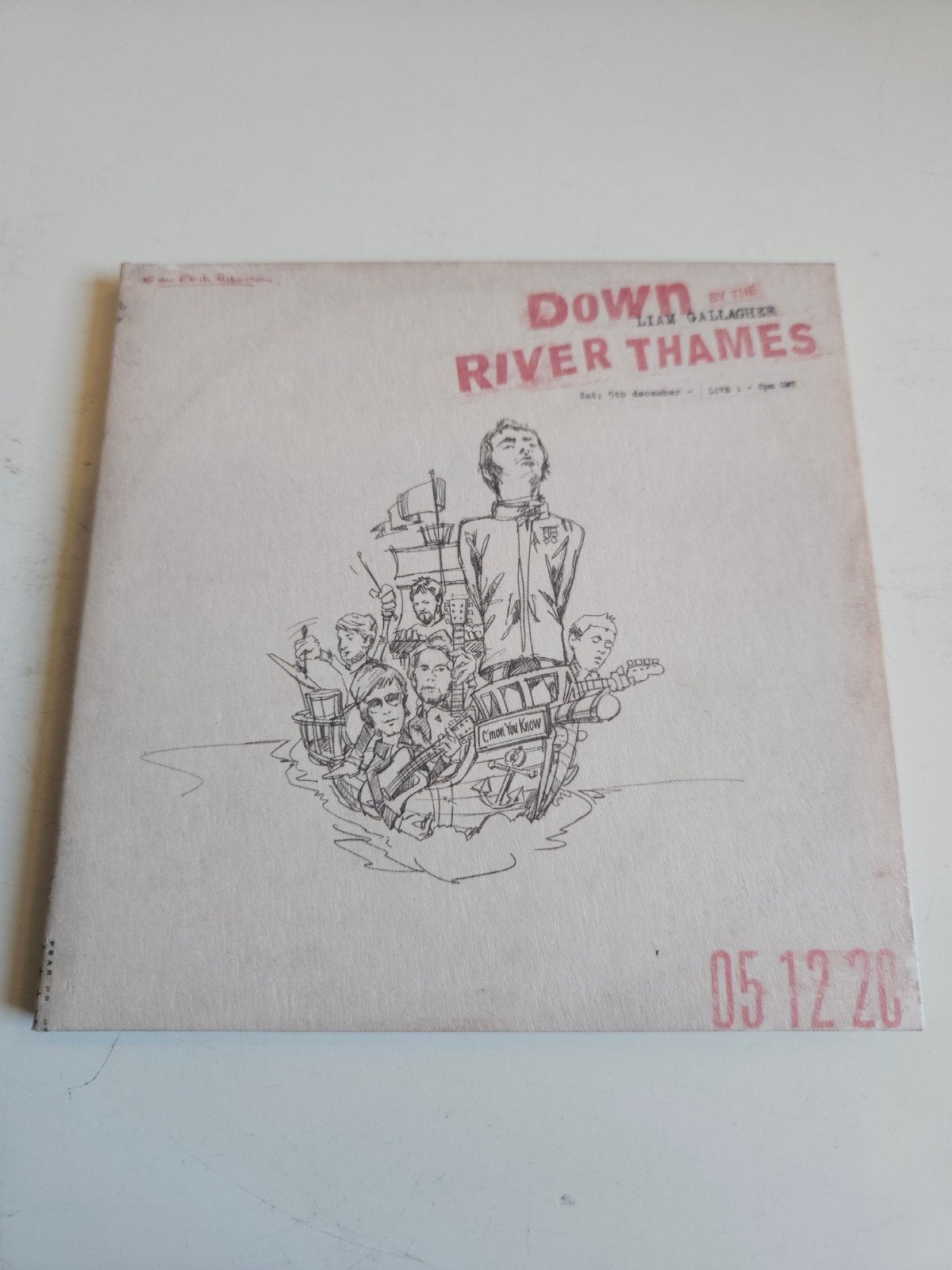 Liam Gallagher - Down By The River Thames CD, Rock, Digipak, Ophalen of Verzenden, Zo goed als nieuw