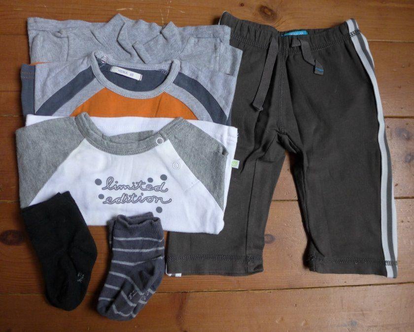 Babykleding maat 68 -- 23 stuks, Kinderen en Baby's, Babykleding | Maat 68, Gebruikt, Ophalen of Verzenden, Setje, Hema