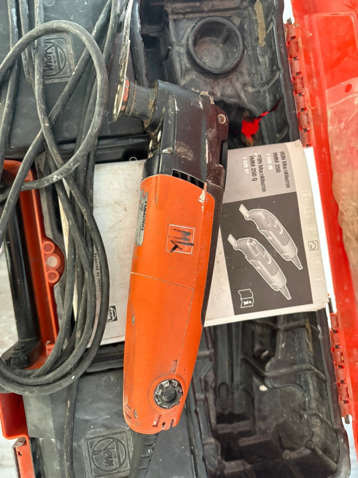 Te koop Fein multitool, Ophalen, Gebruikt, Overige typen, 30 tot 70 mm