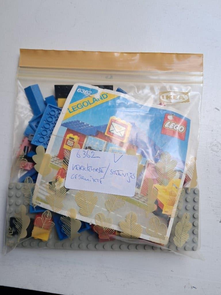Lego Legoland 6362 Postkantoor met instructies, Gebruikt, Lego, Ophalen of Verzenden, Inclusief instructies