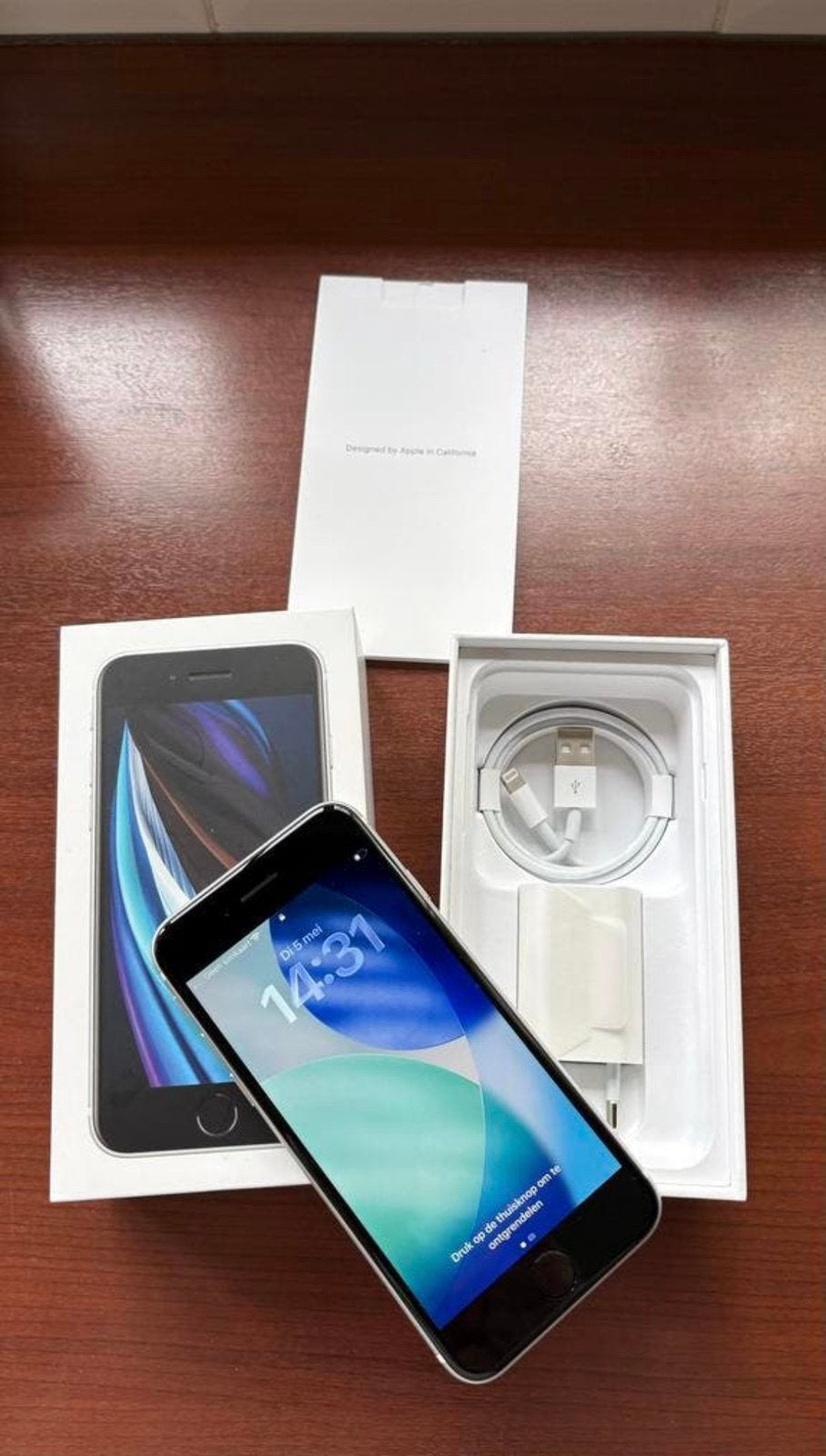 iPhone SE 64gb White, Telecommunicatie, Mobiele telefoons | Apple iPhone, Wit, Ophalen of Verzenden, Zo goed als nieuw, 64 GB