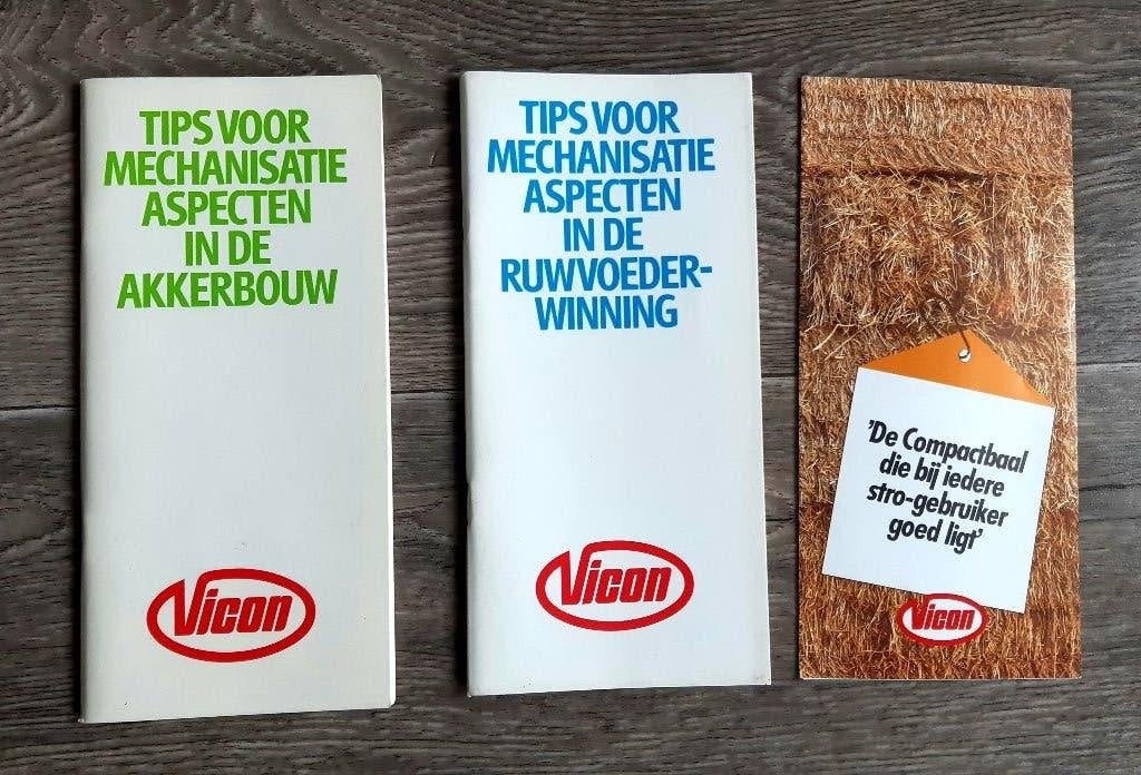 Vicon Folder, Ophalen of Verzenden, Zo goed als nieuw, Catalogus