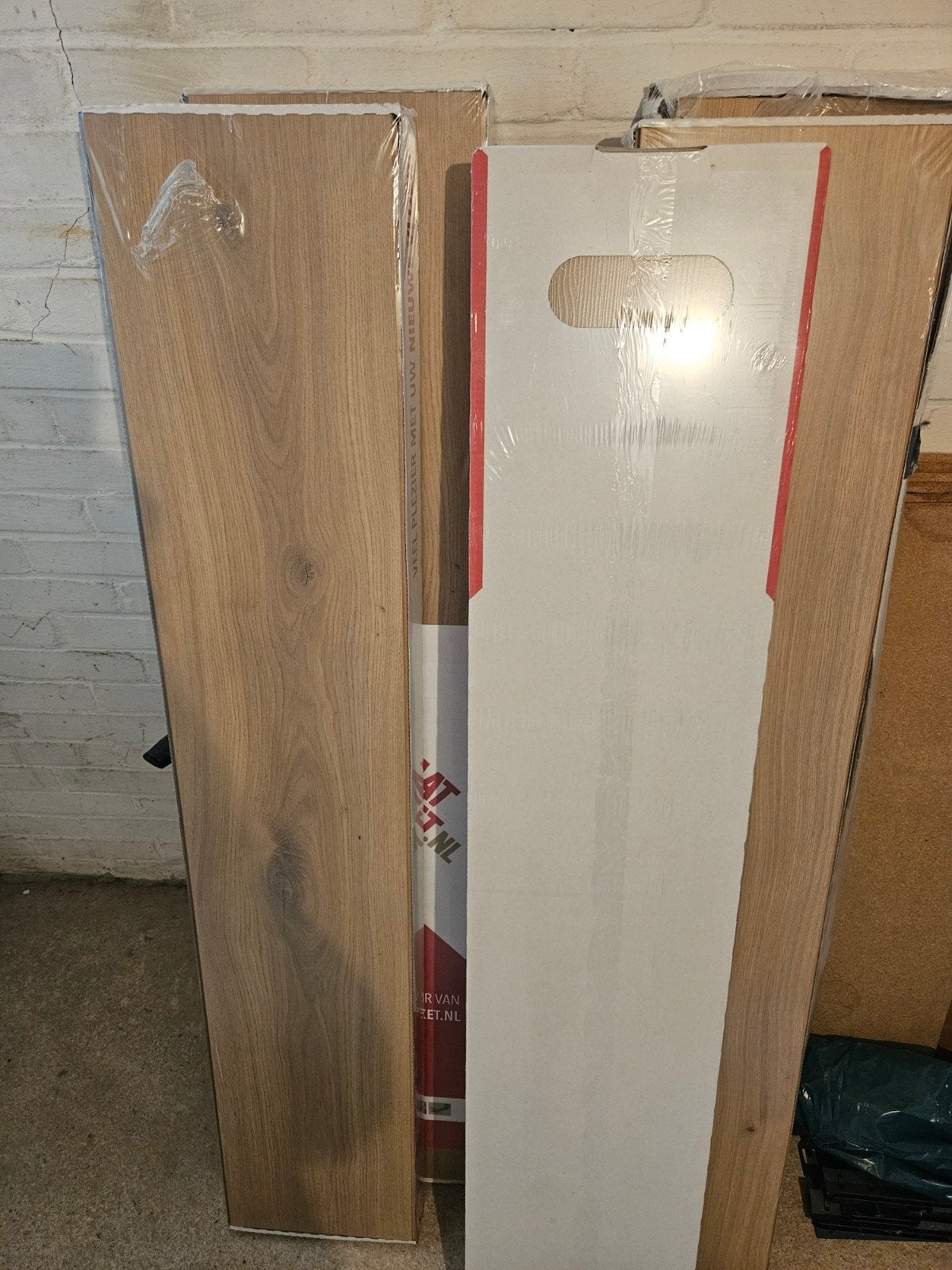 super mooi houten toplaag laminaat ong 9m2, Ophalen, 50 tot 150 cm, Nieuw, 10 m² of meer