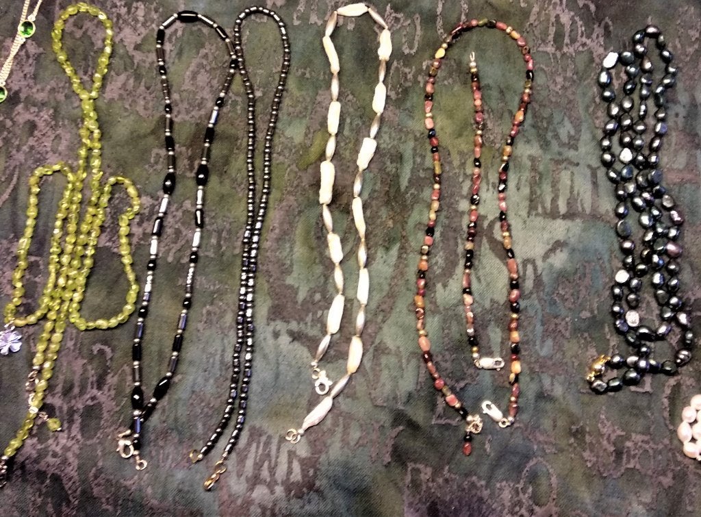 **zomer sale**    Schitterende edelsteen kettingen, Sieraden, Tassen en Uiterlijk, Kettingen, Overige kleuren, Verzenden, Nieuw