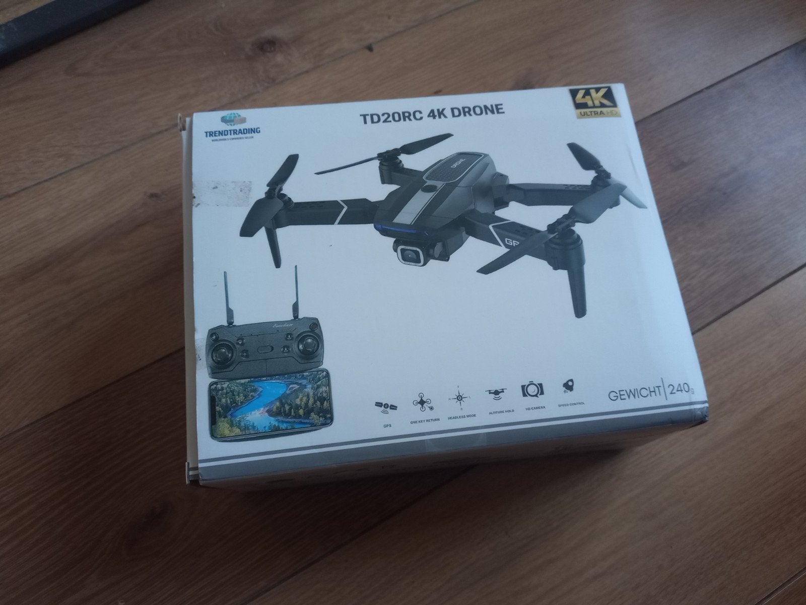 Drone TD20RC met Live Camera / 500m Bereik / NIEUW, Cameradrone, 100 tot 1000 meter, Overige merken, Nieuw