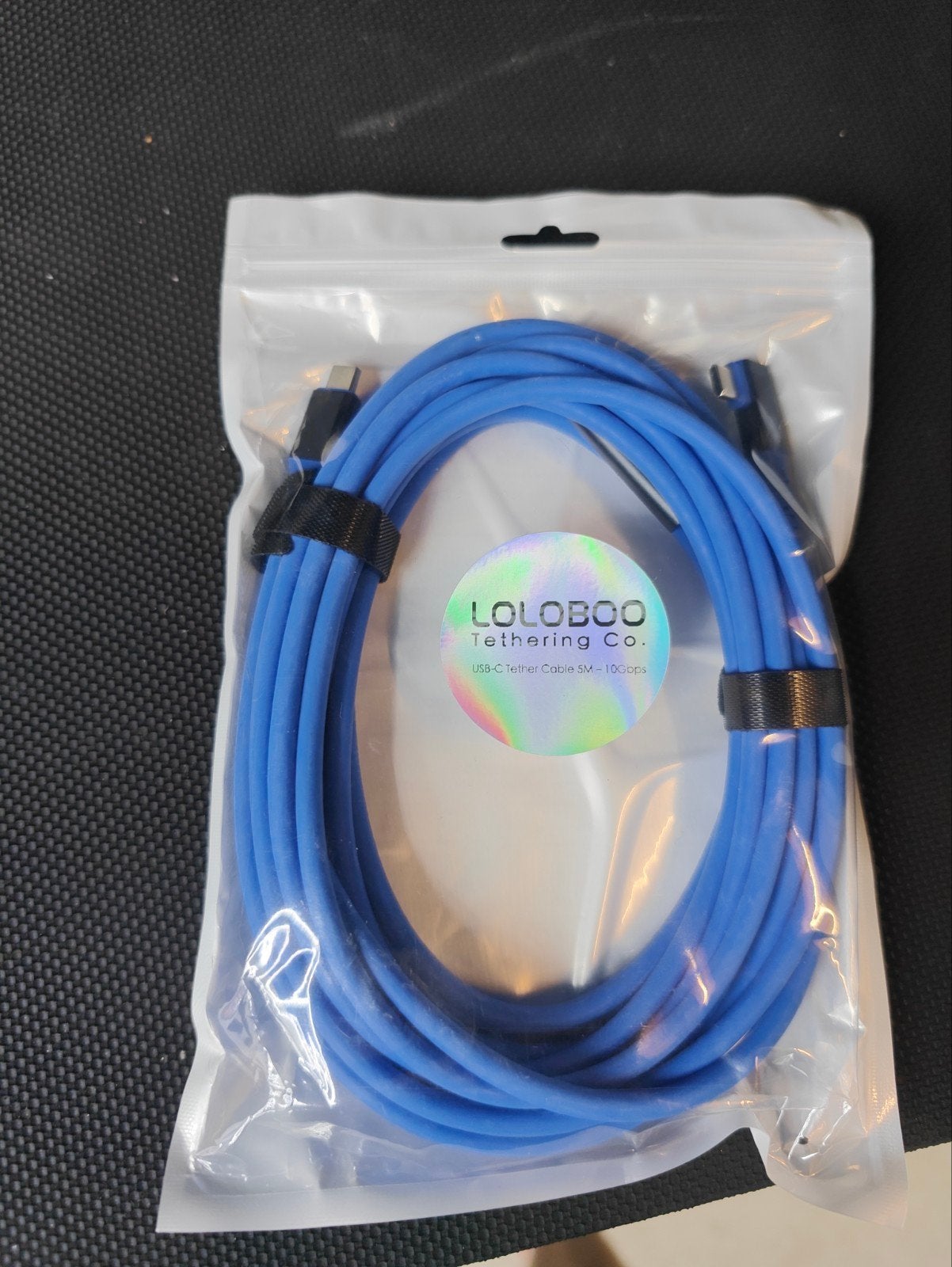 LOLOBOO USB-C Tethering Kabel 5m 10Gbps - Nieuw, Ophalen, 0000bj, Info@loloboo.com, Overige typen