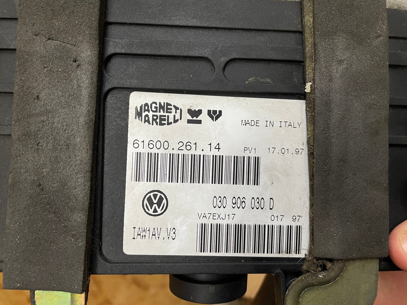 ECU VW Polo 6N 1.4 16v AFH, Auto-onderdelen, Elektronica en Kabels, Ophalen of Verzenden, Gebruikt, Volkswagen