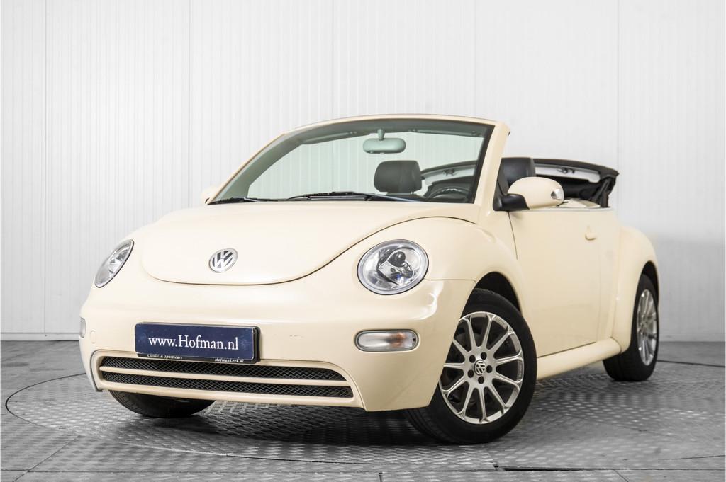Volkswagen New Beetle Cabriolet 1.6 (bj 2004), Auto's, Volkswagen, Stof, Gebruikt, Beetle (Kever), 4 cilinders