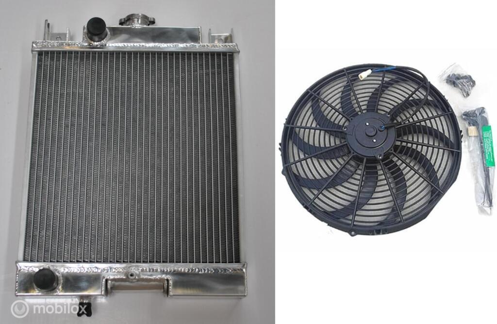 Radiateur+fan Suzuki Swift GTI 1989-1994 1.3L Engine 90 93, Nieuw, Ophalen of Verzenden