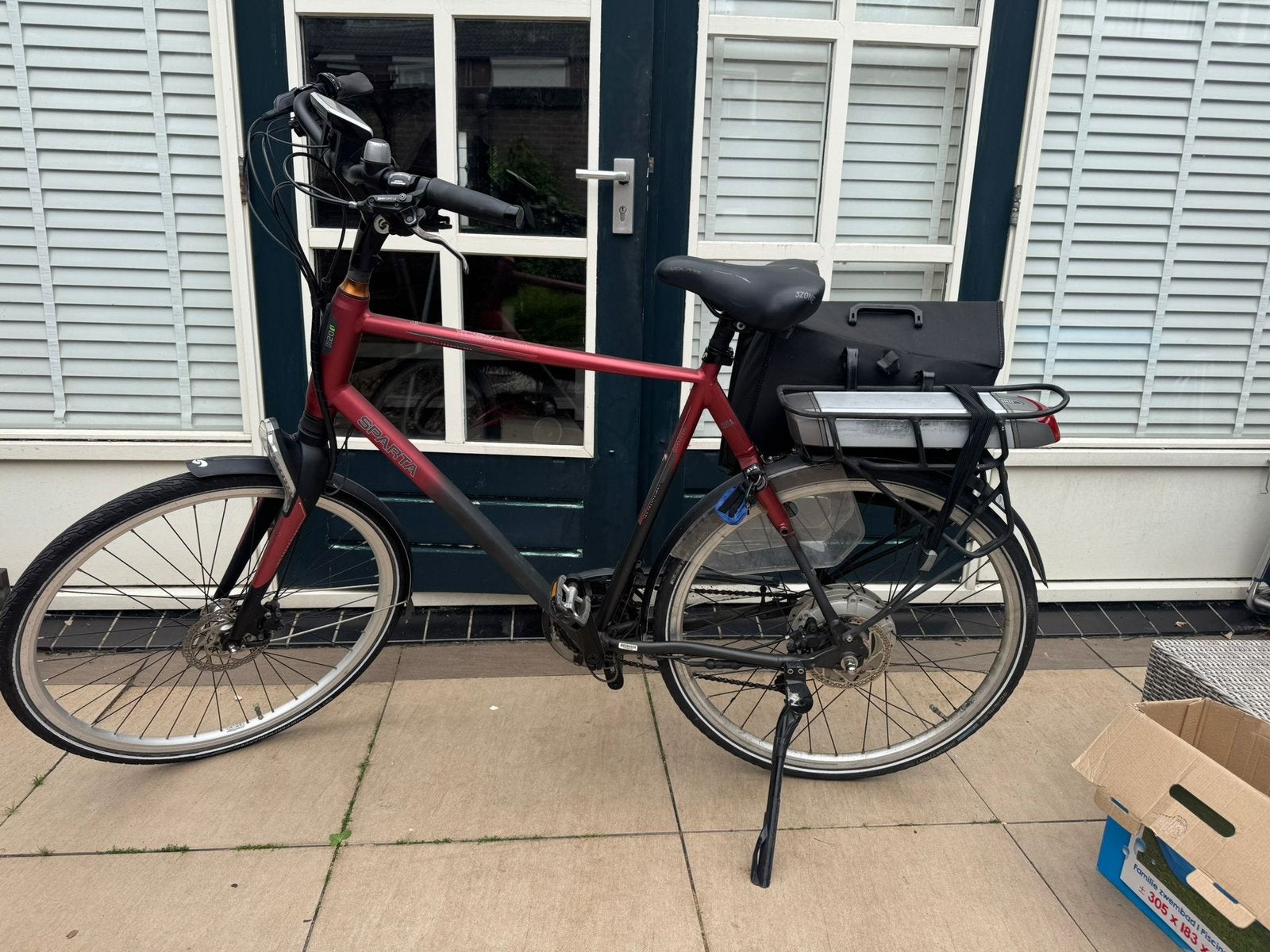 Sparta elektrische fiets, Ophalen, Sparta, Zo goed als nieuw, 59 cm of meer