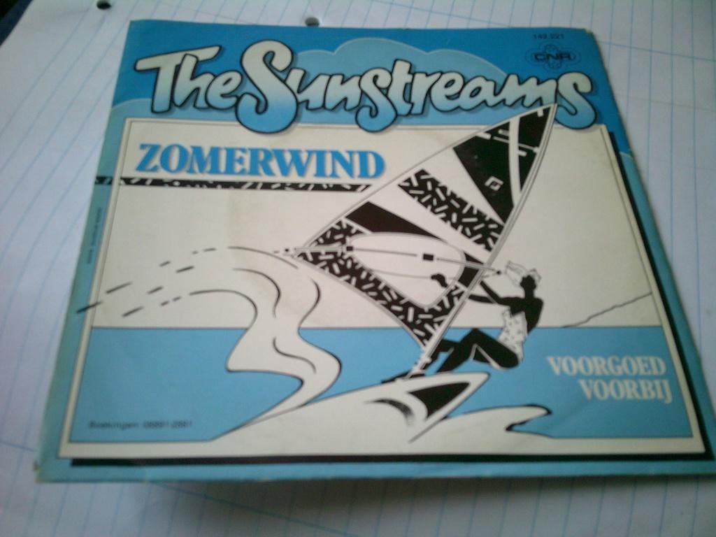 THE SUNSTREAMS ZOMERWIND - VOORGOED VOORBIJ, Cd's en Dvd's, Vinyl | Nederlandstalig, 7 inch, Ophalen of Verzenden, Levenslied of Smartlap