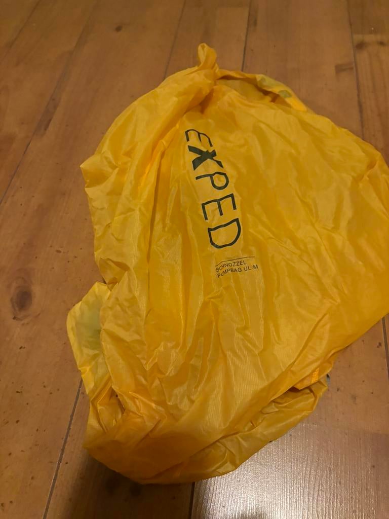 Exped opblaaszak, Caravans en Kamperen, Slaapmatten, Ophalen of Verzenden, Zo goed als nieuw