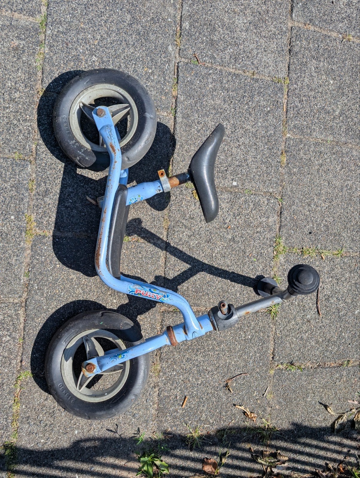 Puky loopfiets, blauw, gebruikt, Kinderen en Baby's, Speelgoed | Buiten | Voertuigen en Loopfietsen, Ophalen, Gebruikt, Loopfiets