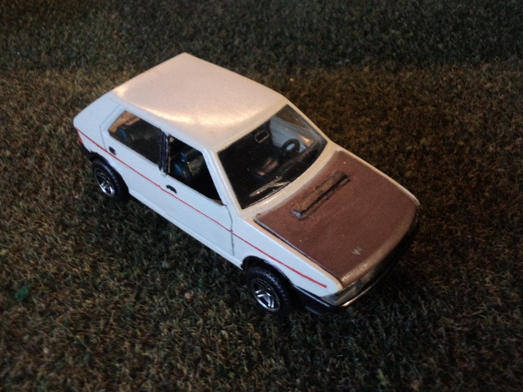 1/40 Seat Ronda gemodificeerd Guisval Wit System Porsche, Hobby en Vrije tijd, Modelauto's | 1:43, Ophalen of Verzenden, Gebruikt