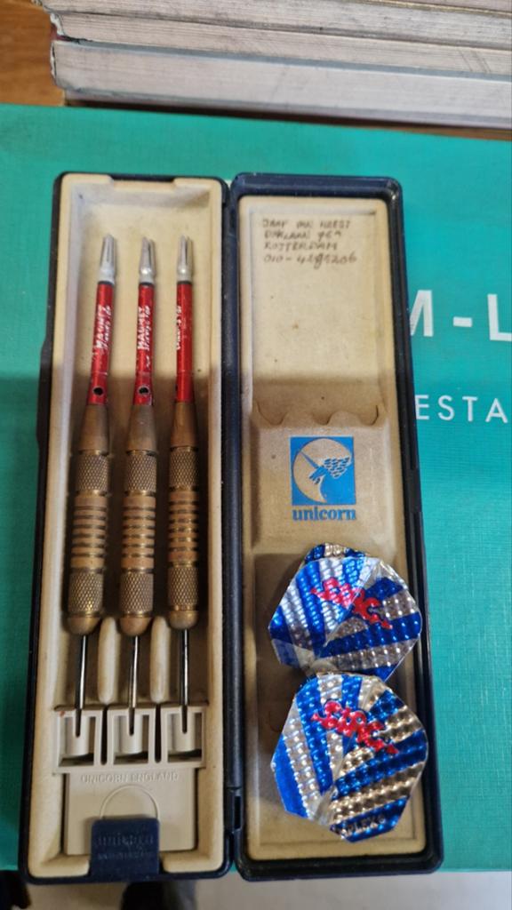 Vintage Unicorn dartpijlen, Ophalen of Verzenden, Pijlen