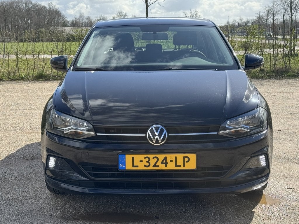 Volkswagen Polo 1.0 TGI Comfortline *NAVI/AIRCO (bj 2021), Auto's, Euro 6, CNG (Aardgas), Zwart, Bedrijf