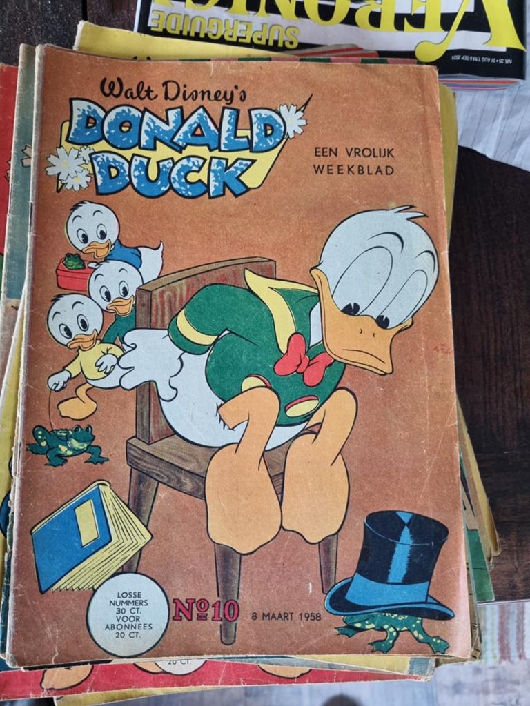Donald Ducks uit 1958, Boeken, Strips | Comics, Gelezen, Meerdere comics, Europa, Ophalen of Verzenden