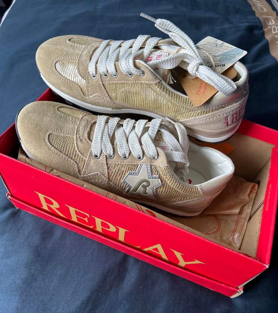 Replay sneakers maat 35 - Nieuw in doos, Ophalen of Verzenden, Nieuw
