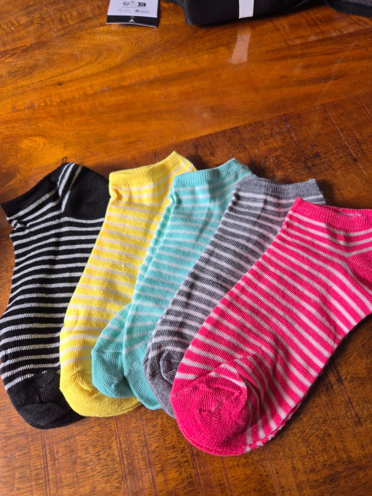5 paar gestreepte sokken maat 35-38, Kleding | Dames, Sokken en Kousen, Sokken en Kniesokken, Overige kleuren, Maat 35 t/m 38
