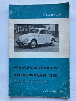 Vraagbaak Volkswagen     kever  modellen1961 - 1964  NL, Ophalen of Verzenden