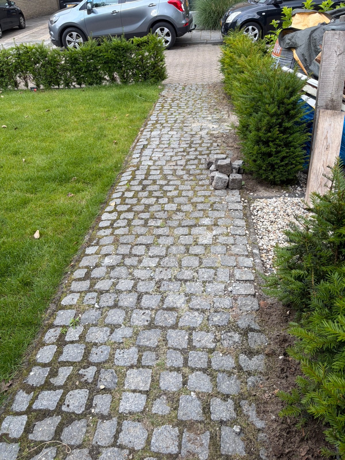Kinderkopjes/ kinderkoppen 9,5m2, Ophalen, Zo goed als nieuw, Basalt