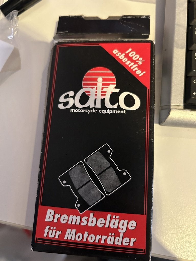 Saito Motorcycle Brake-Pads, Motoren, Ophalen of Verzenden, Gebruikt
