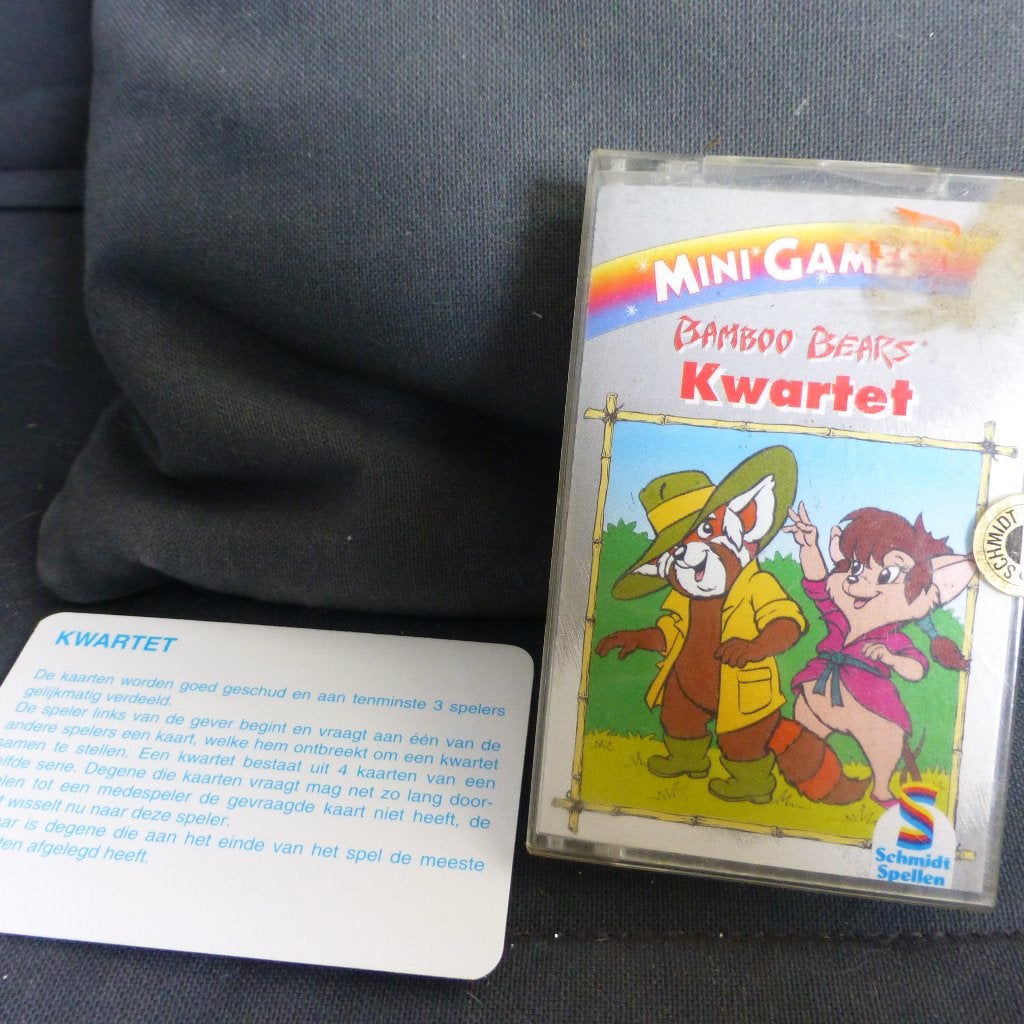 Kwartet Bamboo Bears, Ophalen of Verzenden, Zo goed als nieuw, Kwartet(ten)