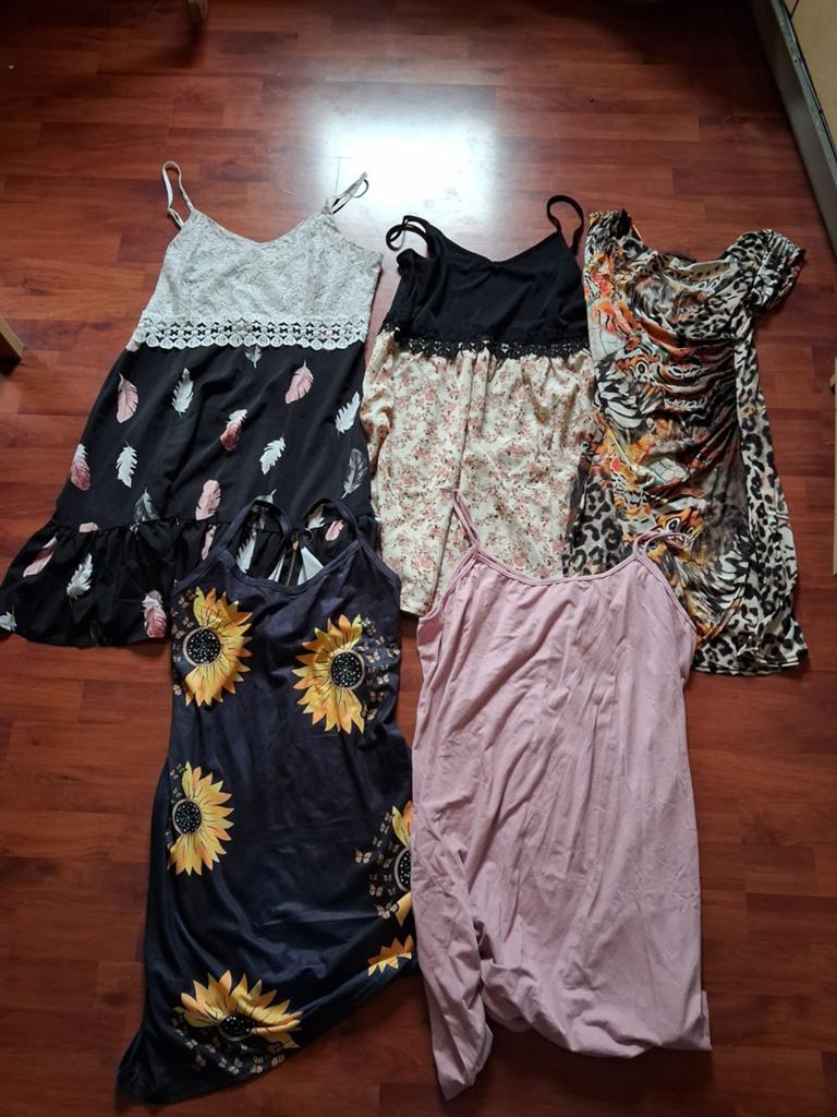 5 zomerse jurken maat XL, Overige kleuren, Maat 46/48 (XL) of groter, Ophalen of Verzenden, Zo goed als nieuw