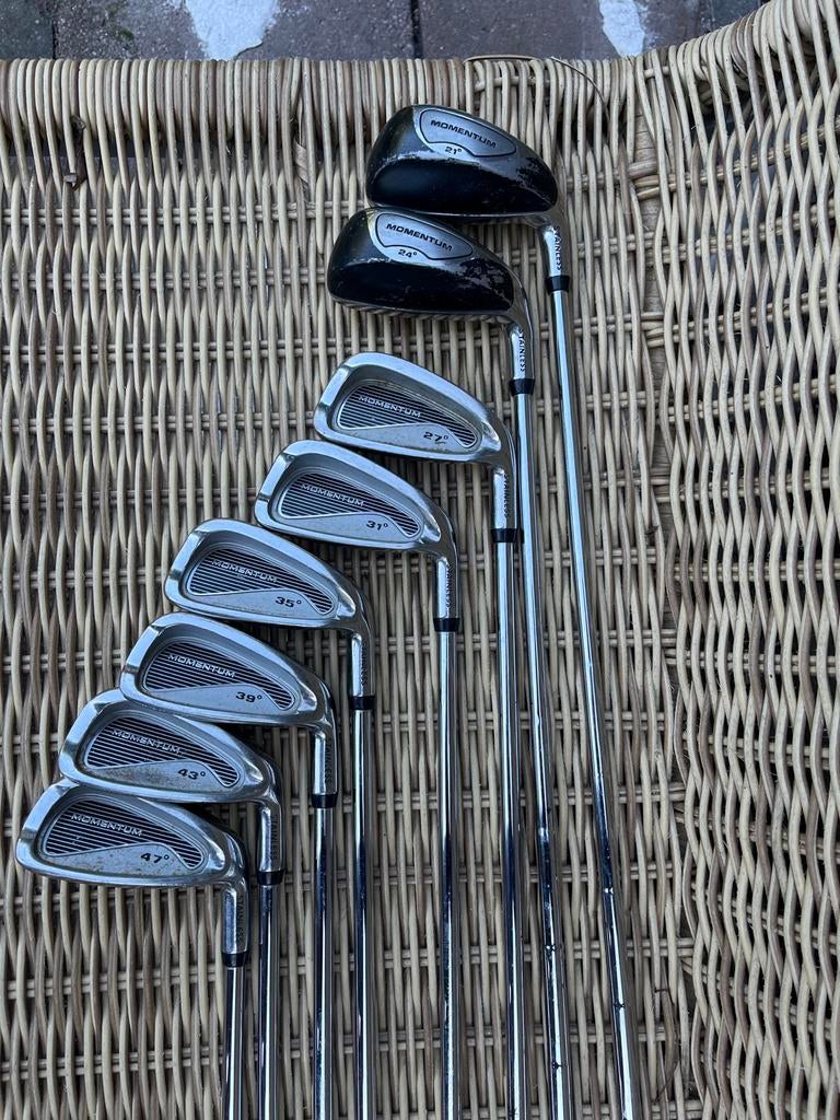 Powerbilt Momentum Golfclubs P-3 Set, Sport en Fitness, Golf, Ophalen of Verzenden, Gebruikt, Set, Overige merken