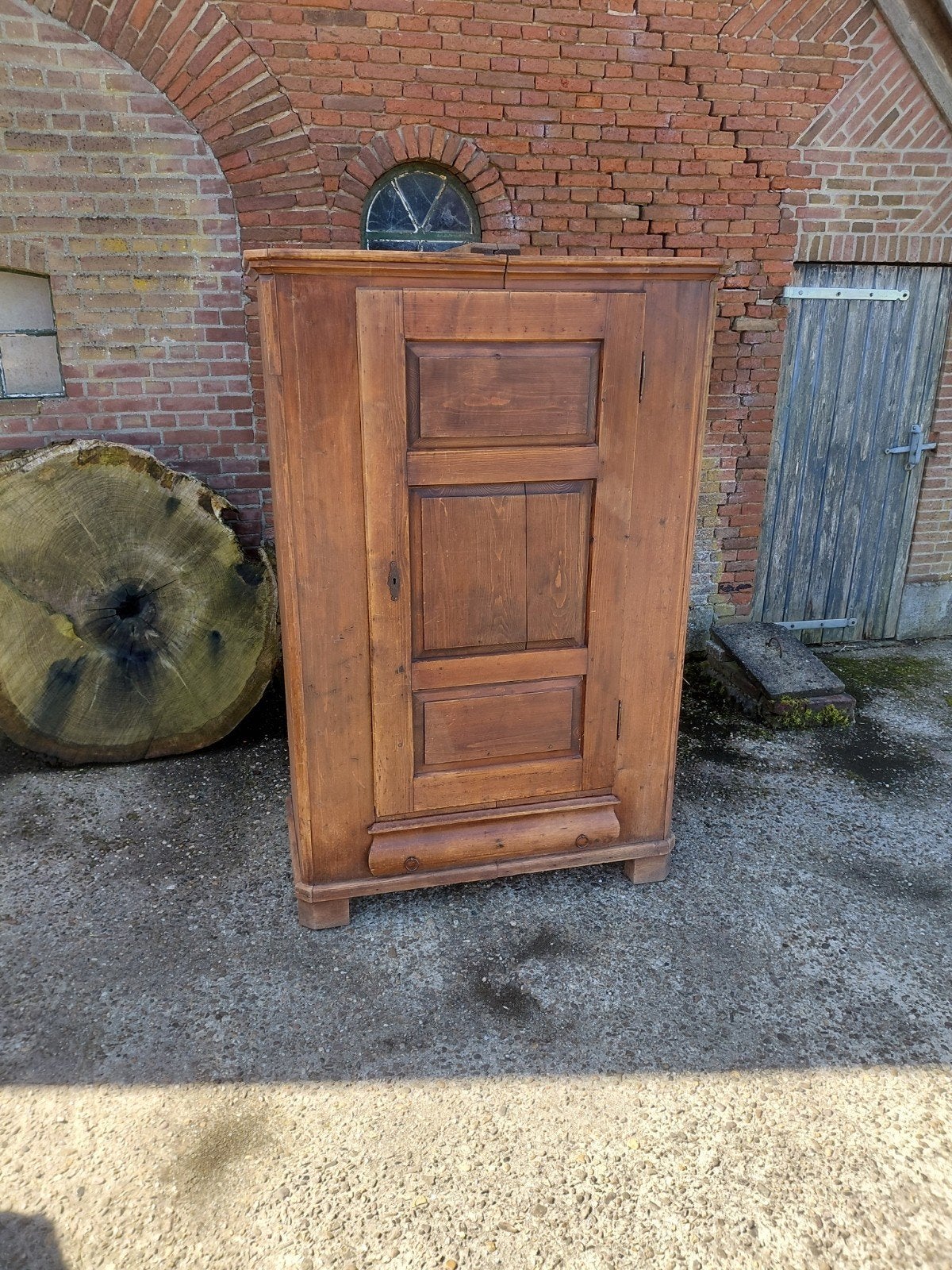 Oude Koloniale Antieke Kast - 180x115x60cm, Ophalen
