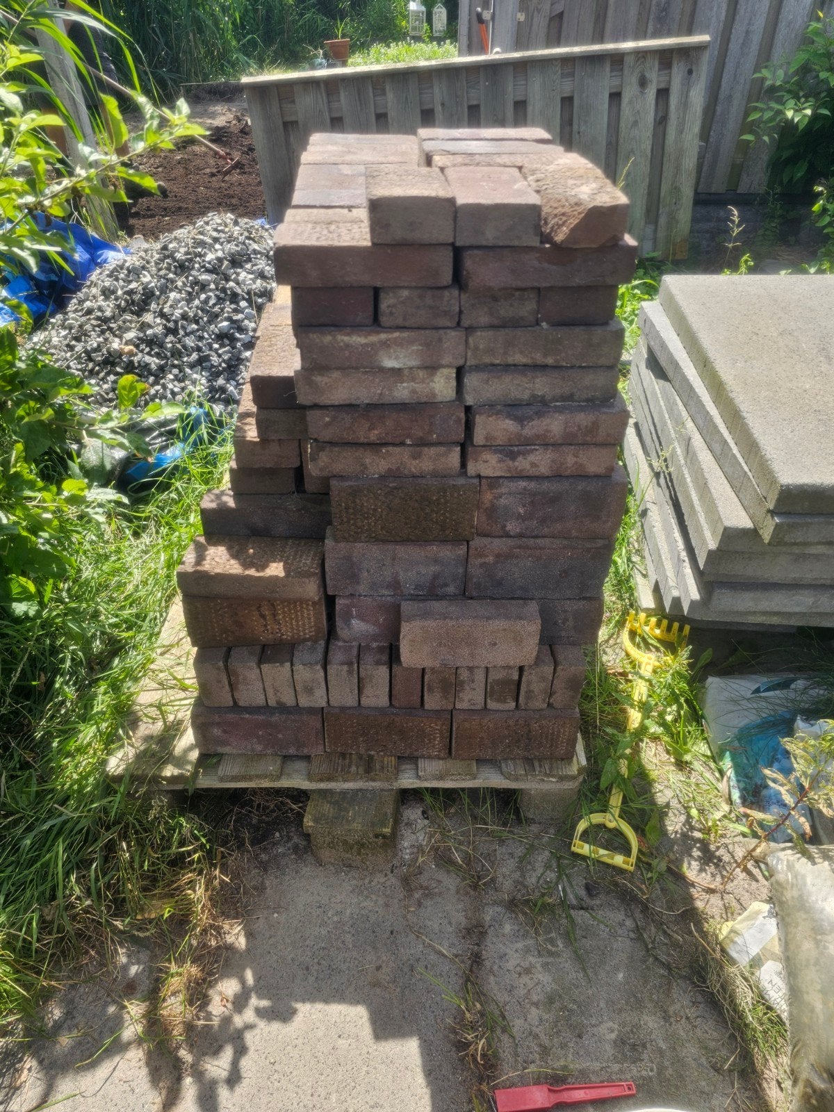 Metselstenen - Halve pallet vol, Ophalen, Nieuw, Bakstenen