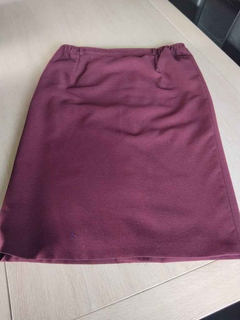 dames rok maat 46 Bordeau kleur, Maat 46/48 (XL) of groter, Ophalen of Verzenden, Zo goed als nieuw, Rood