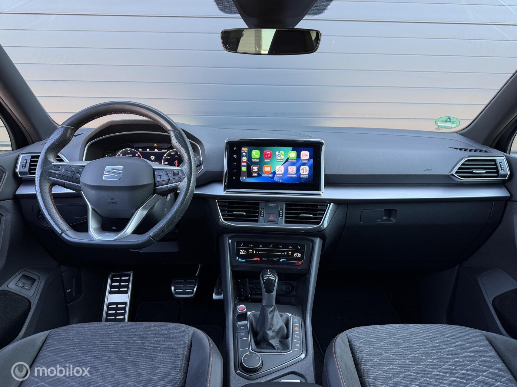 Seat Tarraco 1.4 TSI e-Hybrid PHEV FR Business CLIMA*ADAB*36, Auto's, 4 cilinders, Met garantie (alle), Zwart, 245 pk