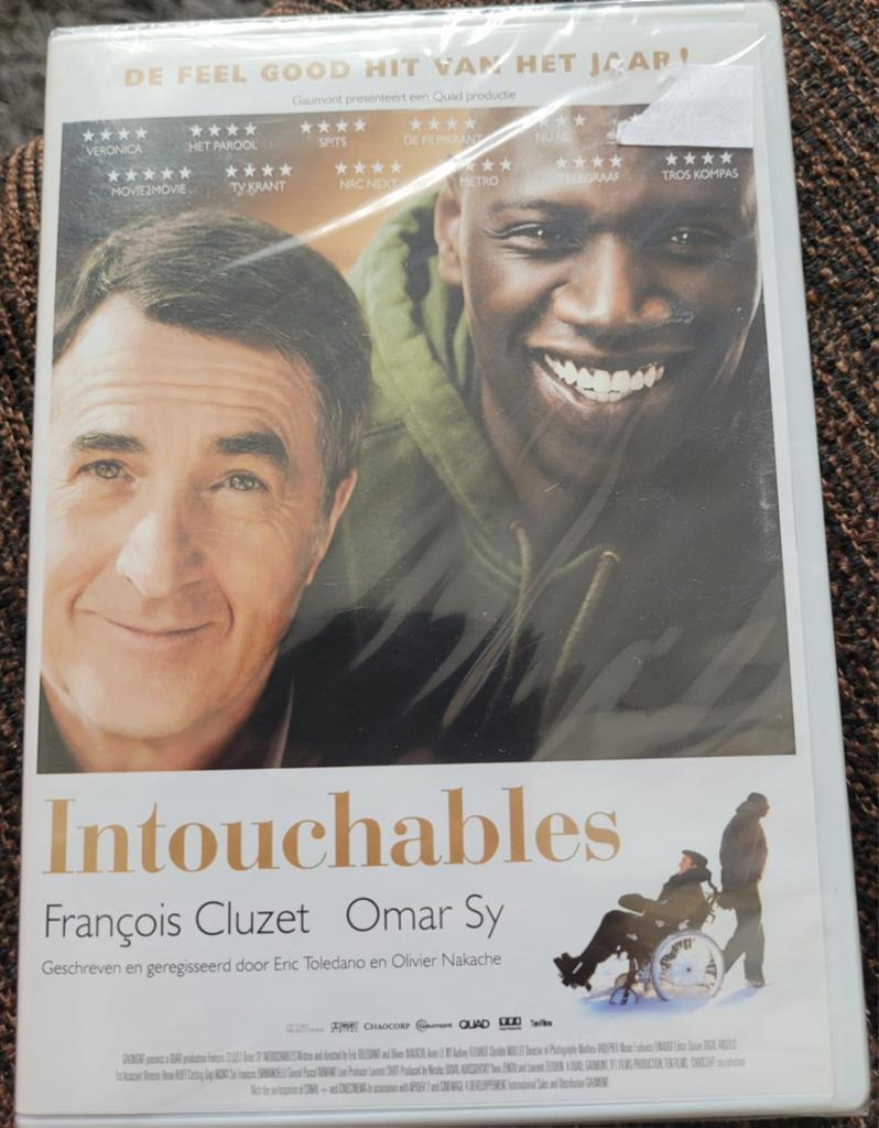 Intouchables françois cluzet omar sy eric toledano, Cd's en Dvd's, Dvd's | Filmhuis, Ophalen of Verzenden, Zo goed als nieuw