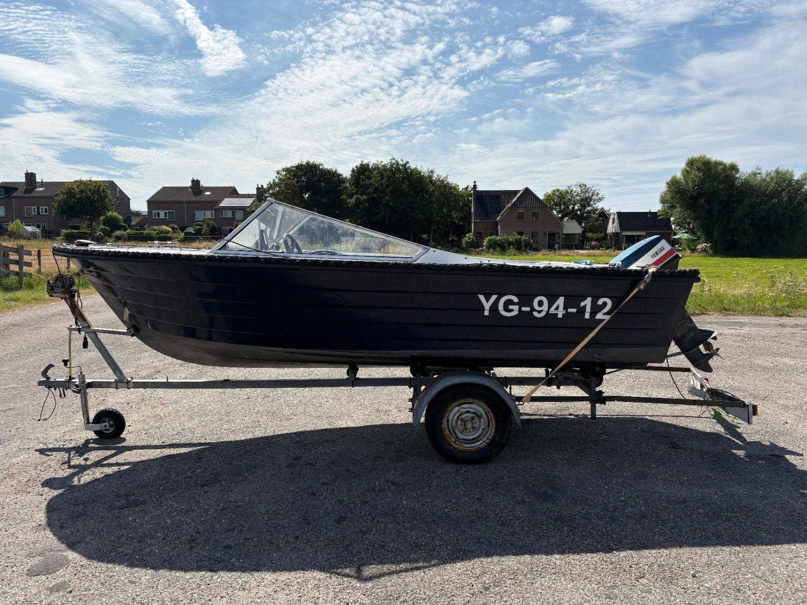Rana 16 met 20pk Yamaha 2-takt buitenboordmotor, Overige merken, Gebruikt, Buitenboordmotor, 5 m