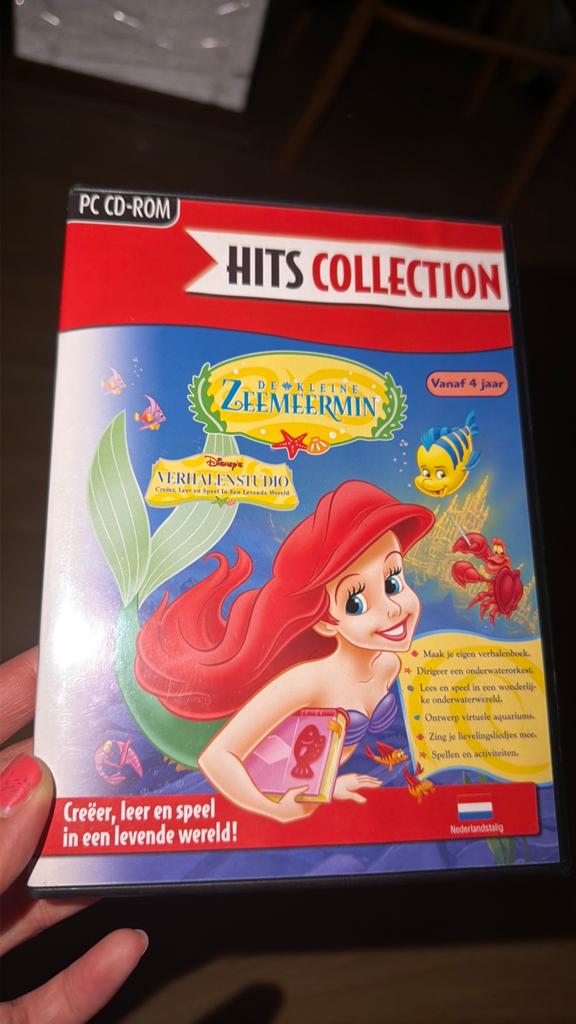 Pc cd-rom zeemeermin leuk voor kinderen vanaf 4 jaar, Spelcomputers en Games, Games | Pc, Puzzel en Educatief, 1 speler, Ophalen of Verzenden