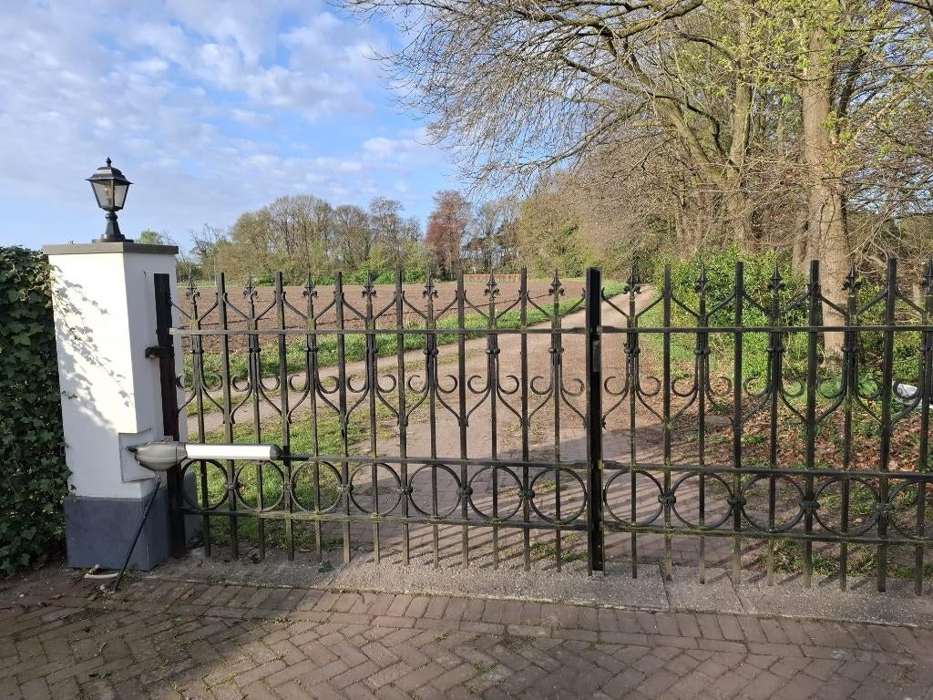 Giet Ijzeren poort, Ophalen, Gebruikt, IJzer, Sierhekwerk