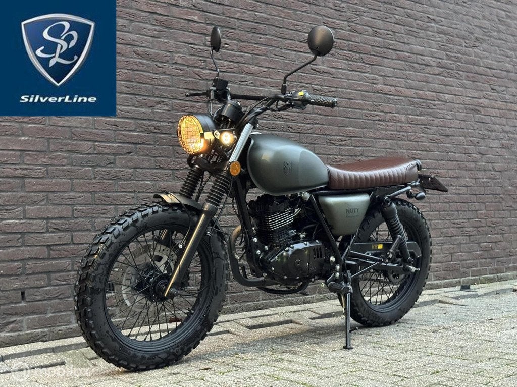 Mutt Hilts 125, bj. 2023, slechts 3991 km, Motoren, 125 cc, Toermotor, 11 kW of minder, Mutt