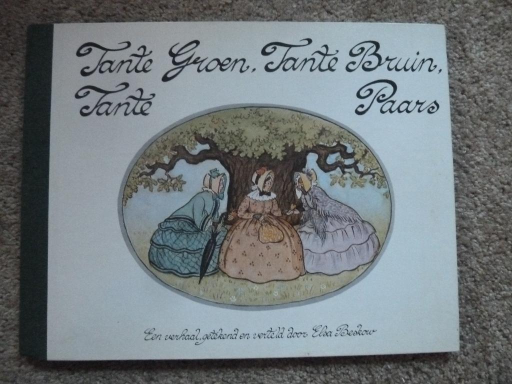 Elsa Beskow - Tante Groen, Tante Bruin, Tante Paars, Boeken, Prentenboeken en Plaatjesalbums, Ophalen of Verzenden, Zo goed als nieuw