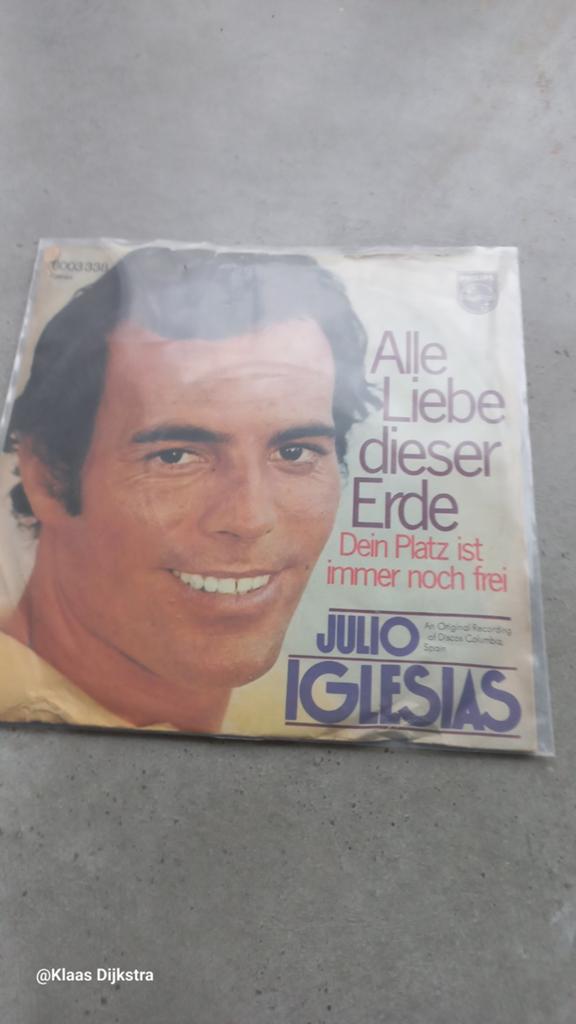 Julio Iglesias - Alle Liebe dieser Erde, Gebruikt, 7 inch, Single, Ophalen of Verzenden