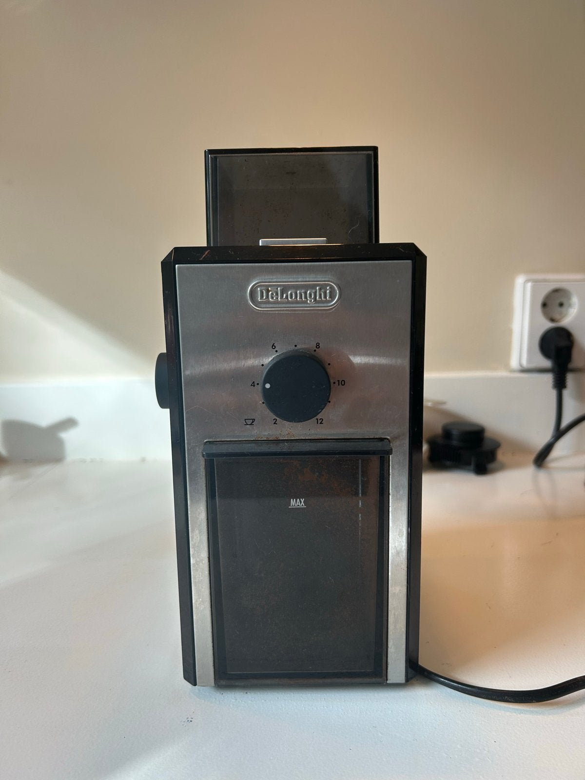 DeLonghi Koffiemolen - Versgemalen koffie voor thuis, Witgoed en Apparatuur, Ophalen of Verzenden, Gebruikt, Overige modellen