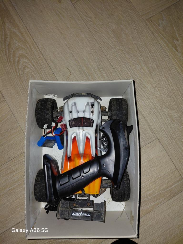 Rc auto, Ophalen, Gebruikt