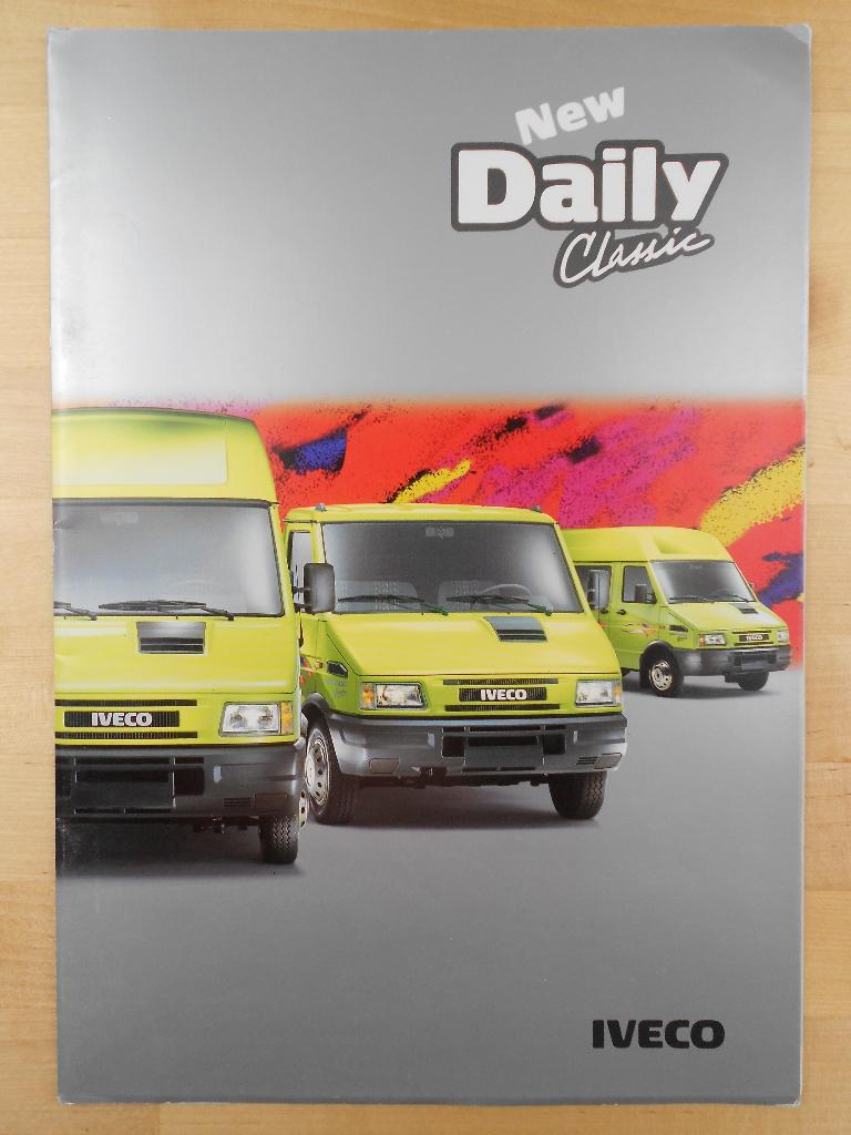 Iveco Daily 1997 Brochure, Iveco, Ophalen of Verzenden, Zo goed als nieuw, Overige merken