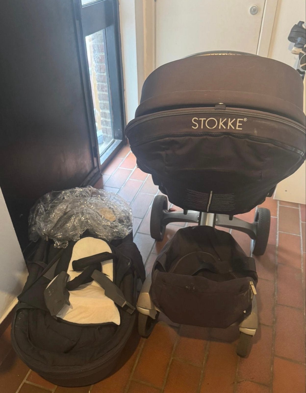 Complete Stokke Xplory V6 set - Antwerpen, Kinderen en Baby's, Kinderwagens en Combinaties, Gebruikt, Combiwagen, Met reiswieg